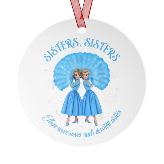 Devoted Sisters Metal Ornament