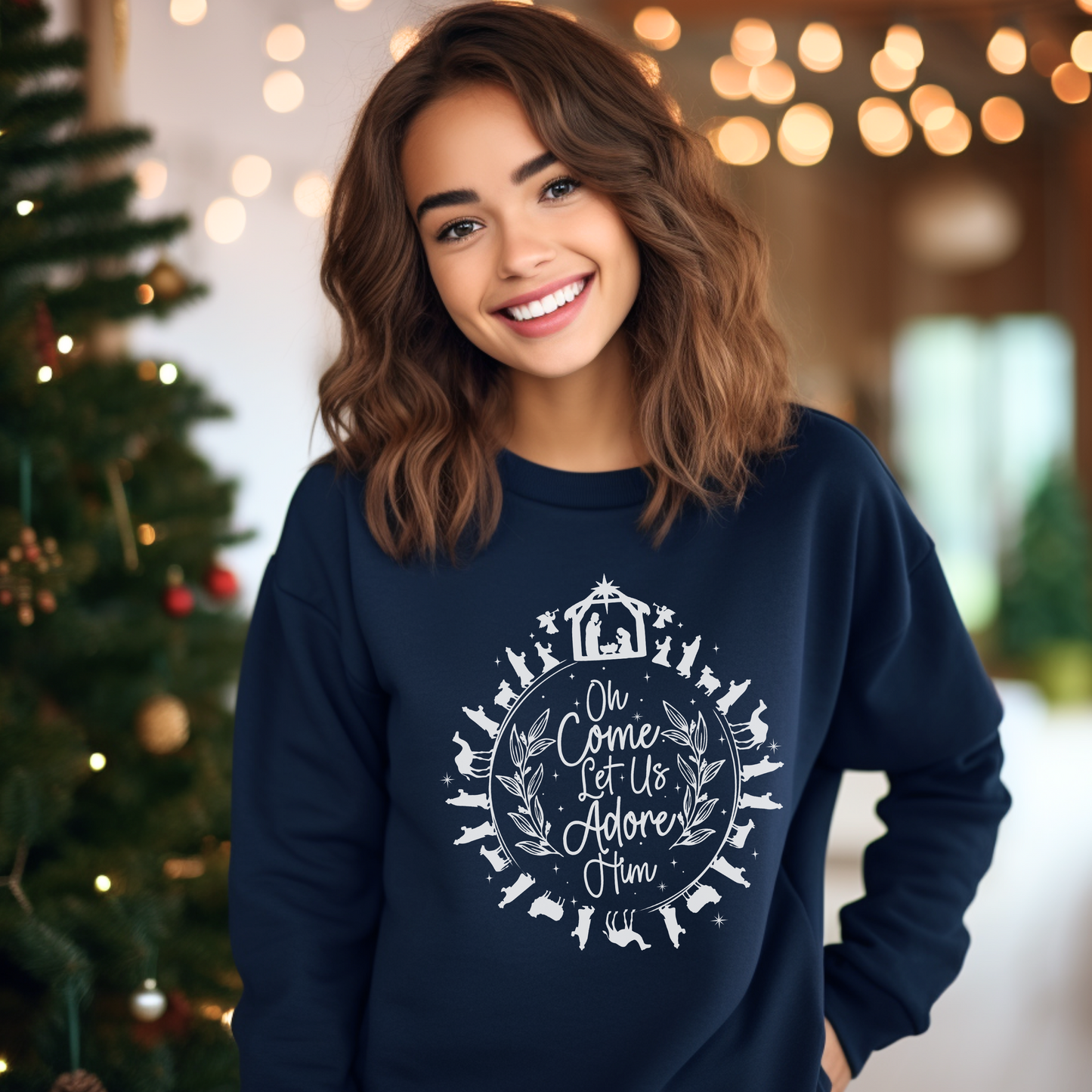 Christmas Nativity Unisex Sweatshirt