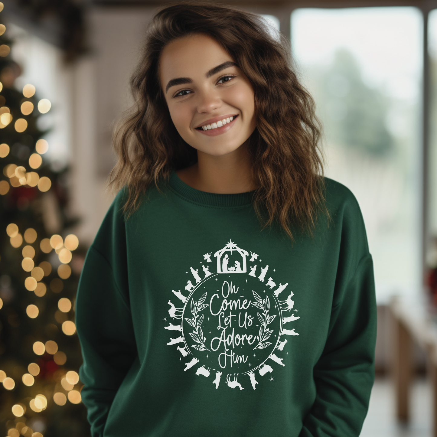 Christmas Nativity Unisex Sweatshirt