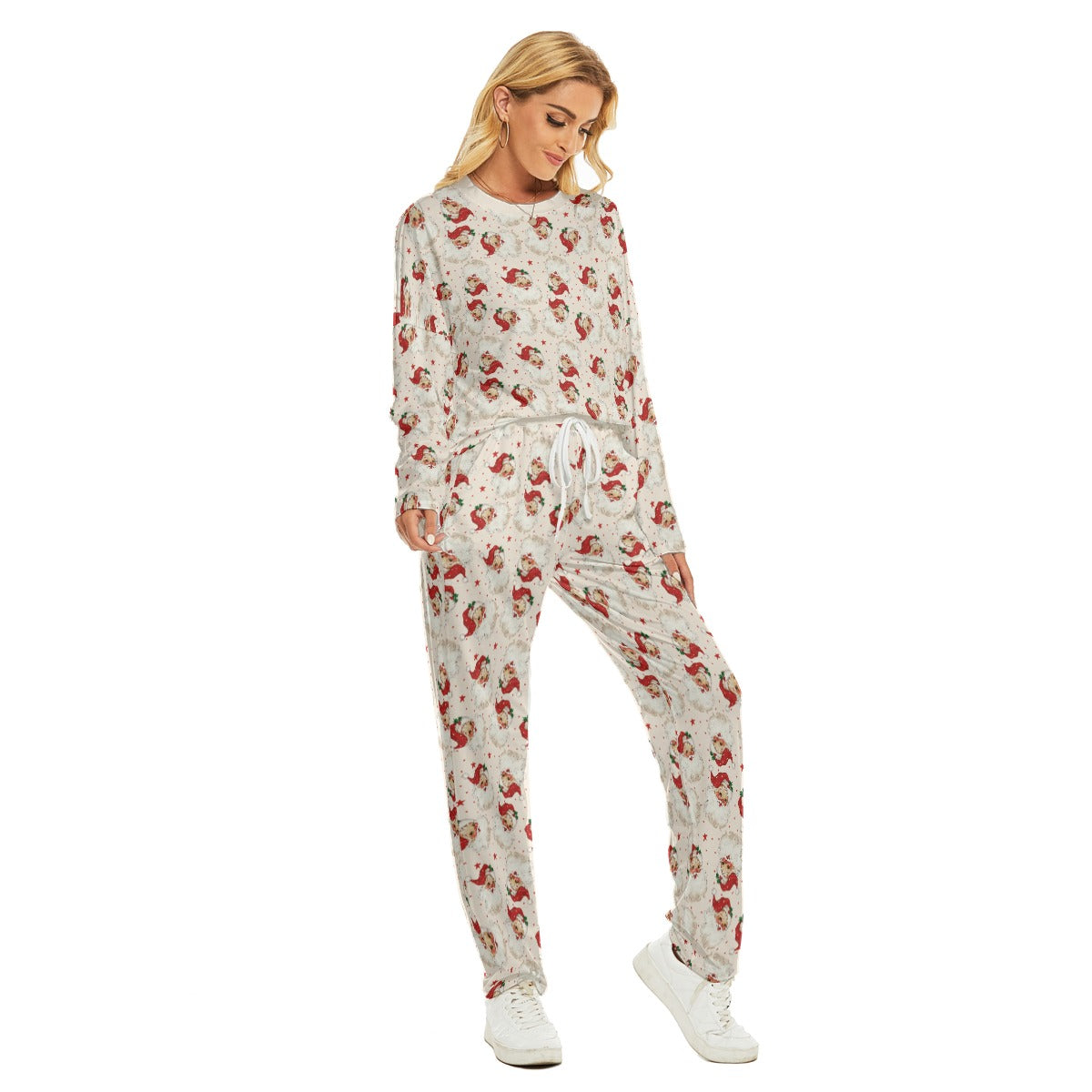 Vintage Santa Women's Pajama Set