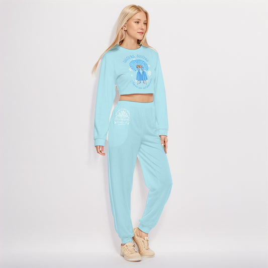 Devoted Sister Women's Crop Sweat Set