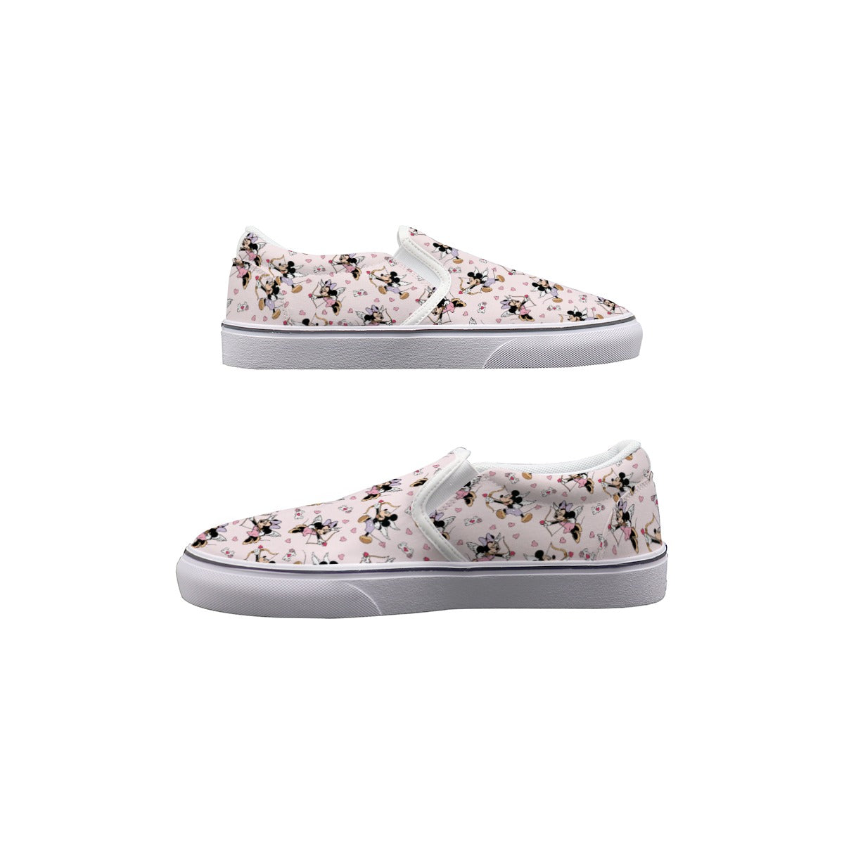 Cupid Mouse Kid's Slip On Sneakers