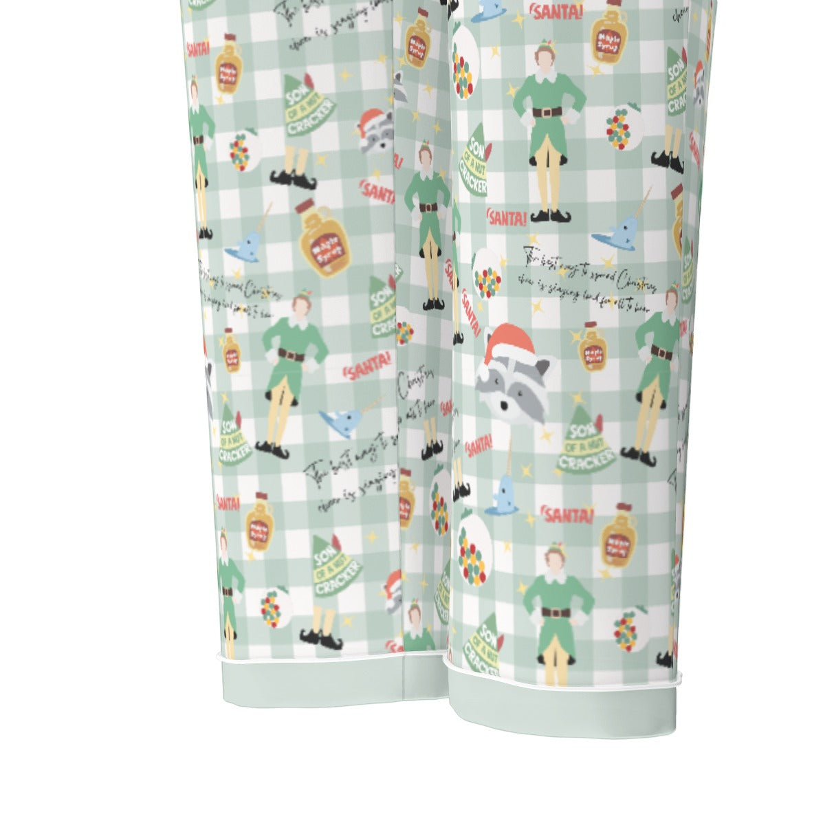 Buddy the Elf Women's Button-Down Christmas Pajamas