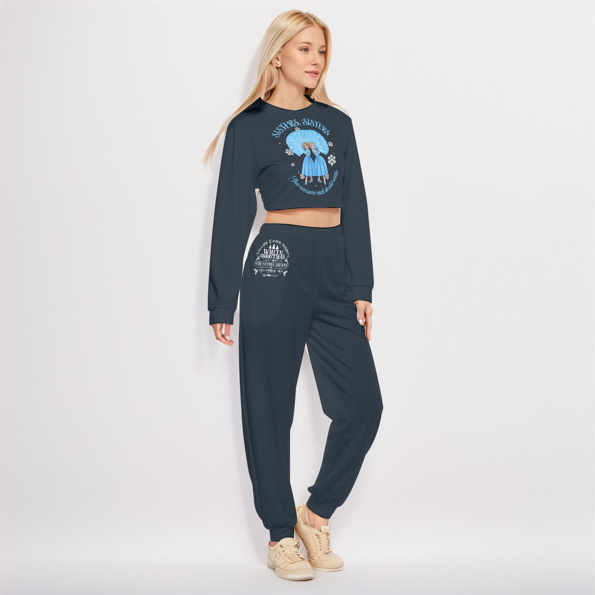 Devoted Sister Women's Crop Sweat Set