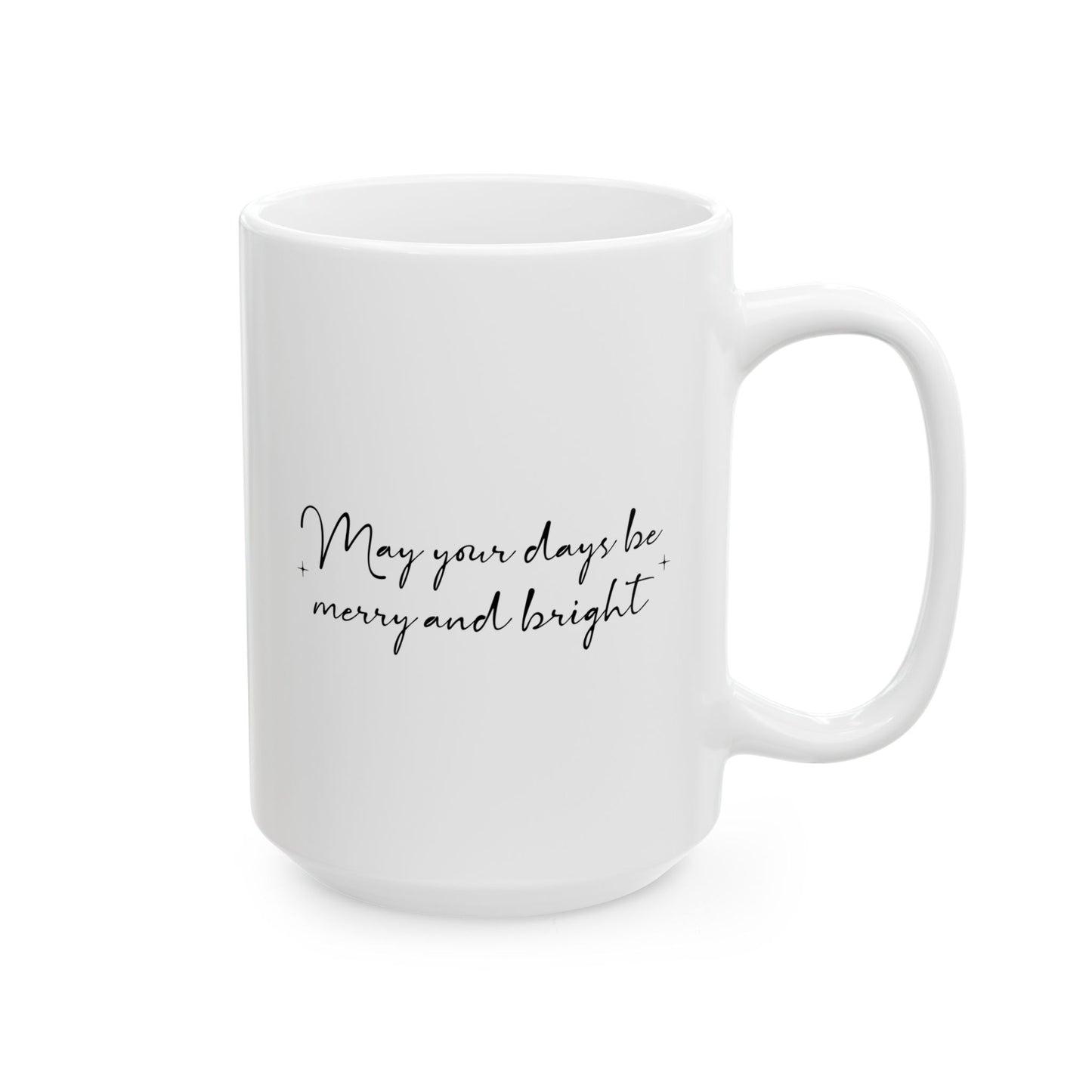 White Christmas Ceramic Mug