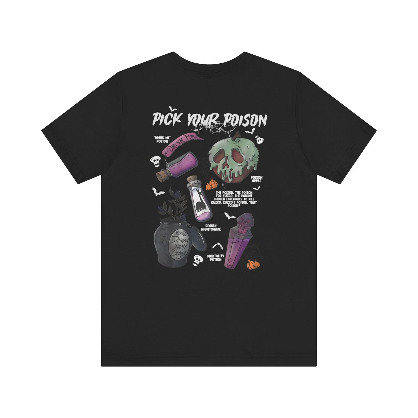 Pick Your Poison Villains Social Club Unisex Tee